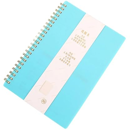Twin Coil Binding Hardcover Notebook Gefüttertes Journal 160 Seiten Zum Schreiben Von Note Take College Regierte Buch Notizenpads Professionelles Büro Notizbuch