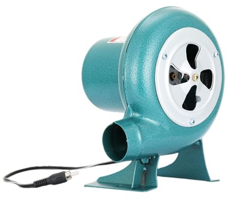 ZGUZMCMK Souffleur d'air électrique Compact et Portable, Mini Ventilateur à Réglable, Idéal pour Les Poêles, Les Radiateurs, La Cuisine, Le Nettoya, 100 W