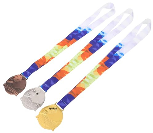 Toddmomy Pickleball Medaillen und Elegantem Design 3 Stück aus Zinklegierung mit Glatter Oberfläche für Sportveranstaltungen und Turniere