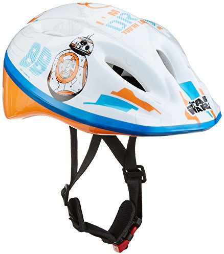 Casco de bicicleta de Disney para niños de Cars, Mickey, Minnie, Winnie The Pooh y Princesas, color Star Wars, tamaño 52-56 cm