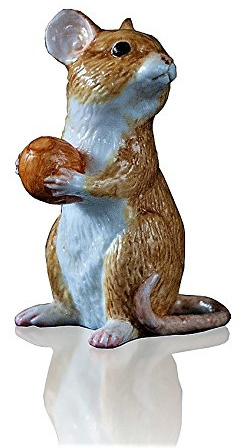 Richard Cooper Studio - Hand Painted Fine Bone China Mouse