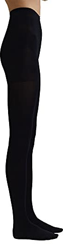 ESPRIT Damen Strumpfhose Shaping 80 DEN W Ti blickdicht mit Shapingeffekt 1 Stück, Blau Marine 6120, 38-40