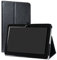 LiuShan MediaPad T3 10 Coque, Slim PU Cuir Etui et Pliable Stand Folio Housse Coque Couverture pour 10.1 Huawei MediaPad T3 10 Android Tablet,Noir