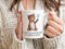 Bedruckte Tasse mit Bär und Spruch Ich mag dich ein bisschen mehr als ursprünglich geplant