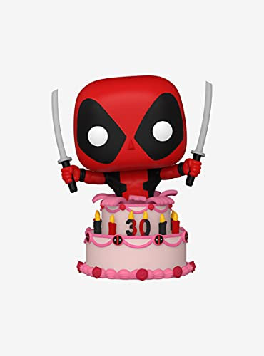 Funko POP! Marvel: Deadpool 30th - Deadpool In Cake - Collectable Vinyl Figure - Gift Idea - Official Merchandise - Toys for Kids & Adults - Comic Books Fans - Model Figure for Collectors and Display