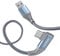 USB C Kabel 3M lang rechtwinklig,USB A 2.0 auf Typ C Kabel,geflochtenes Nylon-Ladekabel,kompatibel mit Samsung Galaxy S21, 20,S10,S9,S8,LG,Moto,Pixel und mehr,USB C Mobiltelefon,Kamera