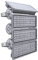 POWFUL LED Flutlicht 400W LED Strahler Flutlichtstrahler 6500K 40000LM Außenstrahler IP67 Wasserfest Flutlicht LED Außen mit Einstellbarem winkel für Garten Stadion