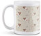 1 x 11oz (284ml) White Ceramic Mug Cup - Cheeky Jack Russell Dog Pets Animals Design for Coffee Tea Drinks Kitchen Birthday Office Fun #8711