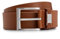 BOSS Herren Gürtel Ledergürtel Echt Leder Business Gürtel Connio, Farbe:Braun, Größe:110 cm, Artikel:-210 medium brown
