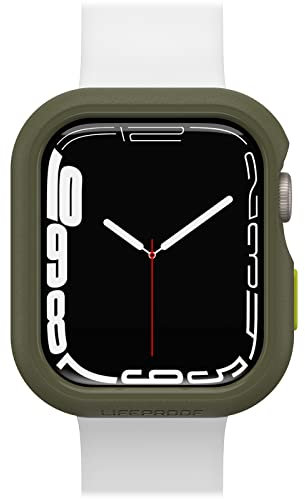 LifeProof Watch Bumper for Apple Watch Series 8/7 45mm, stoßfeste, sturzsichere, schlanke Schutzhülle für Apple Watch, schützt den Display und die Kanten, nachhaltig hergestellt, Grün