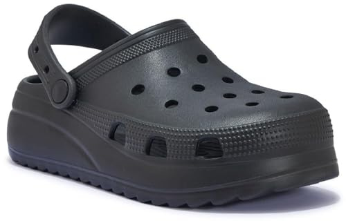 Ladies Platform Clogs Sandals Womens Mules Beach Holiday Pool Sliders Shoes