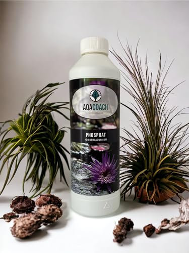 AQACoach Phosphat Dünger Aquarium Flüssigdünger für Aquarienpflanzen 1000ml