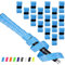 SAPLIZE Golf-Griffbänder, 15er-Pack, klebrige PU-Overgrip-Bänder, Golfschläger-Griffe, neue Regriping-Lösung, erfrischende Golfgriffe, blau