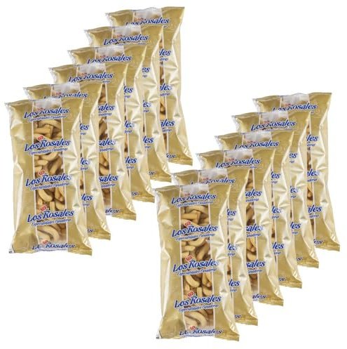 LOS ROSALES Rosquillas de pan, Caja 12 Bolsas de 220g, Picos de panadería