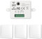 Vmxlso Kit Interrupteur Sans Fil Sans Pile, Interrupteur Va et Vient Sans Fil 230v, Interrupteur Sans Fil, Aucun Câblage Requis, Télécommande Jusqu'à 50-100m