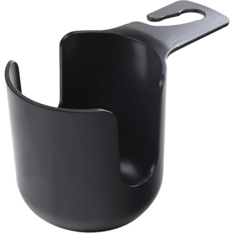 Portabicchiere, portabottiglie, appendibile, multifunzionale, facile installazione, regolabile, salvaspazio, versatile, portabicchieri per sedile posteriore del veicolo, 16 x 9,2 x 10 cm