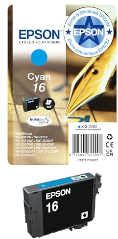 EPSON Pen & Crossword Ink Cartridge for Workforce WF-2010W Series - Cyan