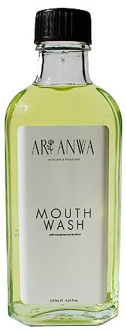 ARI ANWA Skincare® Mouthwash I Mundwasser mit Rosenwasser & Safran