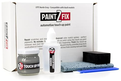 LY7C Nardo Gray (Cinza Nardo, Nardograu) Kit di vernice per ritocco e riparazione dei graffi per Audi