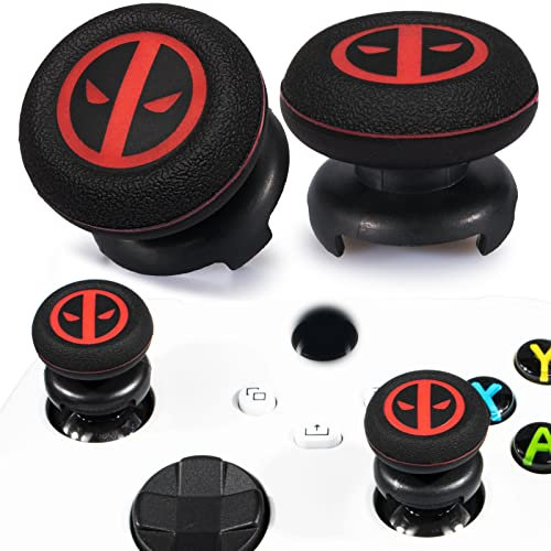 Playrealm FPS Thumbstick Extender & Drucken Gummi Silikon Griffabdeckung Thumb Grip Aufsätze 2 Sätze für Xbox One(Sterben)