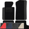moto-MOLTICO Fußmatten Auto Velours Autoteppiche Schwarz Automatten Set 4-teilig - Auffälliges Design - passend für BMW 5er F10 F11 2010-2013 (Schwarzes Muster)