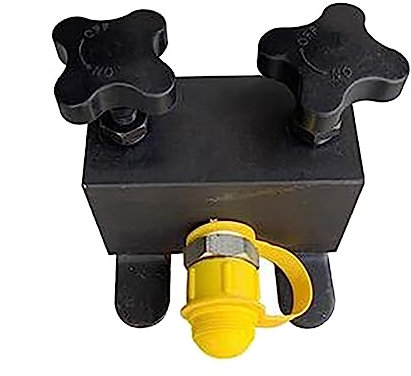 Toplionace Accessori per Pompe Idrauliche Manuali Elettriche del Distributore Idraulico Dello Spaccalegna (2 Canali)