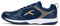 HUNDRED Court Star Non-Marking Professional Badminton Shoes for Mens (Navy Gold, EU 42 UK 8 US 9) X-Cushion Protection Suitable for Indoor Tennis Squash Table Tennis Basketball & Padel