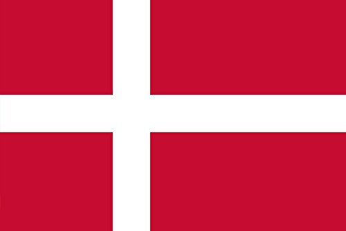 Kühlschrankmagnet mit Dänemark-Flagge