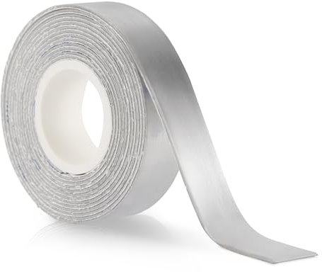 lasuroa Golf Bleiband 1,27 x 152 cm, 2 Gramm pro Zoll Bleiband Selbstklebend Hochdichtes Bleiband Golf-Bleibandstreifen zum Angeln Tennis Schläger Pickleball Badminton-Paddel
