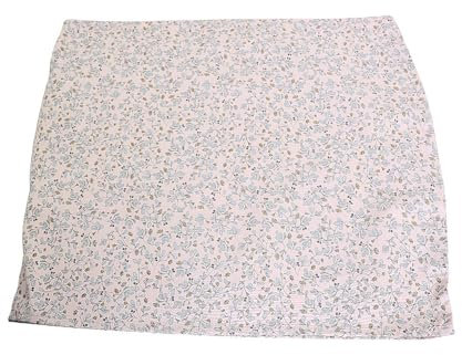 HOBEA-Germany Baby-Lagerungsbezug für Stillkissen XXL Lagerungskissen Schwangerschaftskissen Seitenschläferkissen groß (Blumenranken rosa)