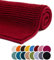 liebling Badteppich, 100% Polyester - Mikrofaser, Serie Chile, 60 x 100 cm, 30 Grad waschbar, Fußbodenheizung geeignet, Farbe: Bordeaux