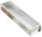 Generic Estilo Abierto Moldes para Tartas de Aluminio Plateado Rectangular para Pasteles y Postres, Adecuado para Panaderos Caseros y Profesionales, Incluye 1 Bandeja para Hornear Tartas de Queso