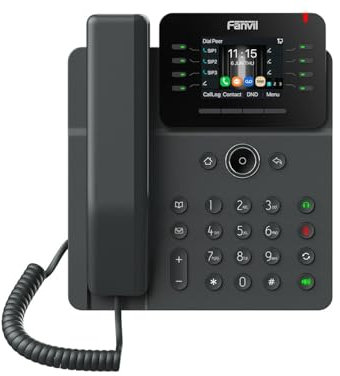 Fanvil V62G IP-Telefon Schwarz 12 Zeilen LCD