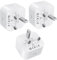 USB C Adapter, 20W iPhone Fast Charger USB C Plug 3Pack Wall Charger UK Block Power Adapter iPhone Plug for iPhone 16 15 14 13 12 11 X Plus/Pro/Pro Max/Mini/SE, for Samsung Galaxy S21 S22 S23 S24 More