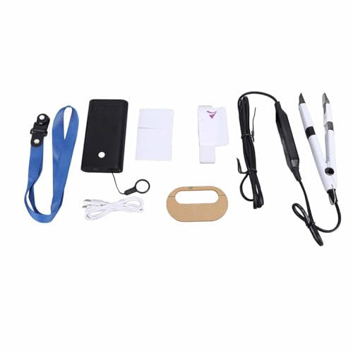 V Light Hair Extension Kit, 15W Rechargeable 395nm V Light Hair Extension Machine, V Curing Hair Extensions Light with 6Pcs LED Beads, with Glue Removal Machine for Home Salon