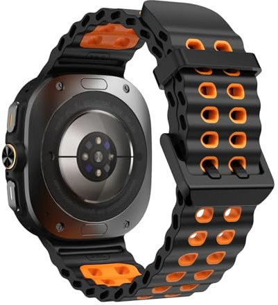 Svapo Sport-Silikonarmband für Samsung Galaxy Watch Ultra 47 mm Marine-Band-Armband für GalaxyWatch Ultra 47 mm Uhrenarmbänder(BOB)