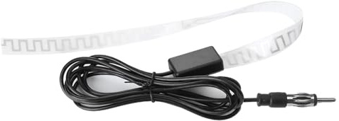 RASTKY AM FM Radio Extension Antenna Invisible Car Inside Mount Antenna, Easy Installation Car Extender, ABS Radio for Vehicle, 1 Pack
