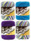 Bulk Buy: Lily Sugar 'n Cream Limited Edition 100% Cotton Yarn (Coordinated 4-Pack) (Fruit Punch x 2, Black Currant, Hot Blue)