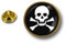 Akachafactory pin flaggen Button pins anstecker Anstecknadel Fahne Piraten Pirat Totenkopf
