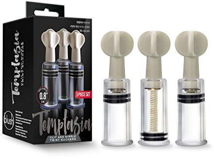 Temptasia - Klitoris und Nippel Pistons - 3er Set