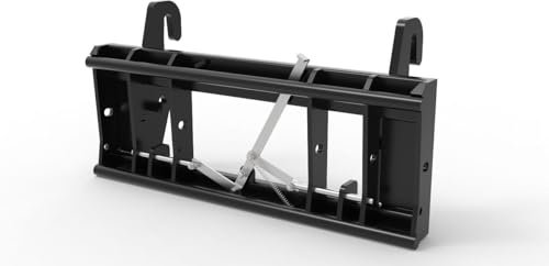 Joma-Tech Adapter von Radlader auf Euroaufnahme, Euroadapter, Schnellwechsler Kramer gross (40x40x280mm) mechanische Verriegelung
