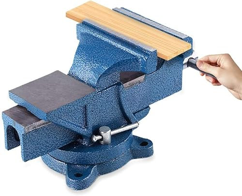 Tornillo de Banco de Banco de Trabajo de Alta Resistencia, Giratorio, 6 Pulgadas, 150 MM 12 Kg Para Herramientas de Sujeción de Material de Herramienta, Fijación Giratoria