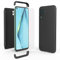 NALIA Housse Integrale Compatible avec Huawei P40 Lite Coque, Ultra-Fine 360° Etui Avant & Arrière Protection Verre Trempé, Rigide Mince Cover Telephone Smartphone Case Bumper, Couleur:Noir