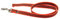 Gummierte Leine ohne Handschlaufe - neon orange, 200 cm (2 m)