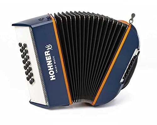 Hohner XS Child Akkordeon für Kinder, Knöpfe (+ Hülle)