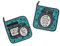 Nightmare Before Christmas The Jack and Sally Kitchen Pot Holders | Set of 2