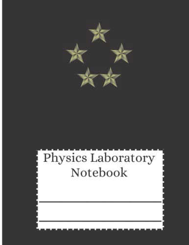 Physics Lab Notebook: 100 Pages Physics Lab Notebook For Physics Lab Research