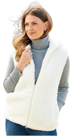 Coopers of Stortford - Sherpa Fleece Body Warmer with Hood
