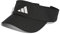 adidas Unisex AEROREADY Visor, Black/White, M