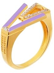 Damenring Valentina Ferragni MIA LILAC 925er Silber mit Zirkonia DVF-RI-11 Größe 55 (Italien), Label_SILBER_925